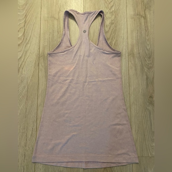 Lululemon racer back tops- 3 colours: bright pink, light purple and white (RIDE) - Picture 6 of 6